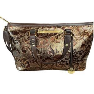 Brahmin Bronze Shoulder Bag